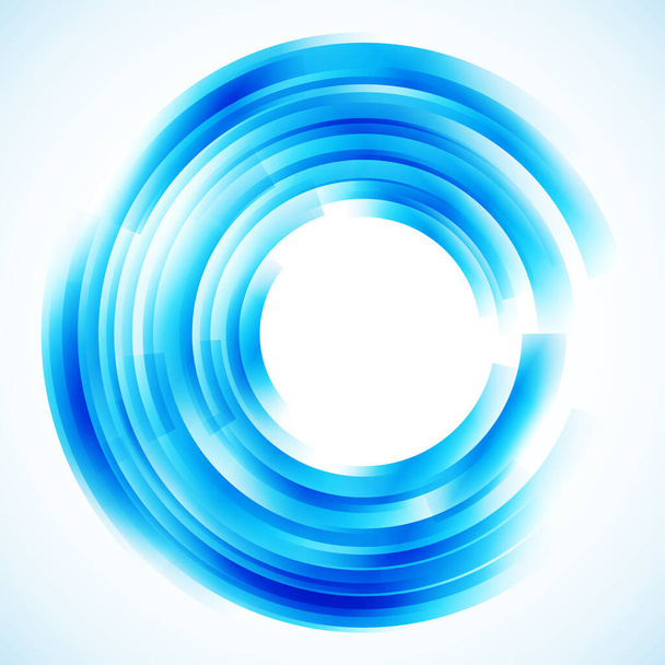 Geometric frame from circles, vector abstract background, wallpaper  - Διάνυσμα, εικόνα
