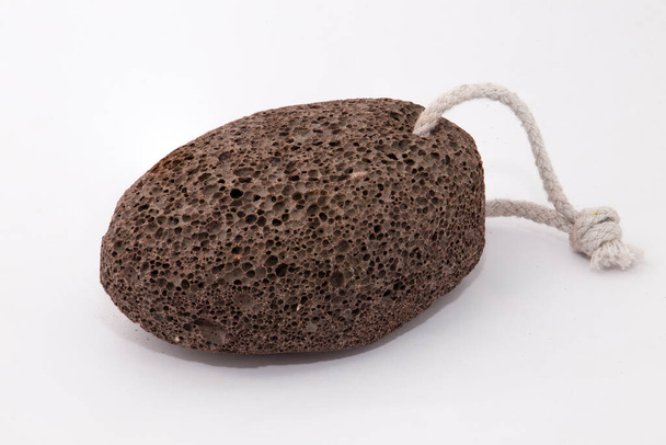 Pumice stone for spa isolated on a white background-Studio photo - Photo, Image