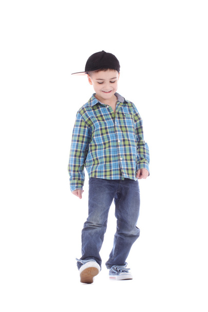 Boy in jeans - Foto, imagen