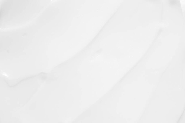 Cosméticos. Textura de fondo blanco crema - Foto, Imagen