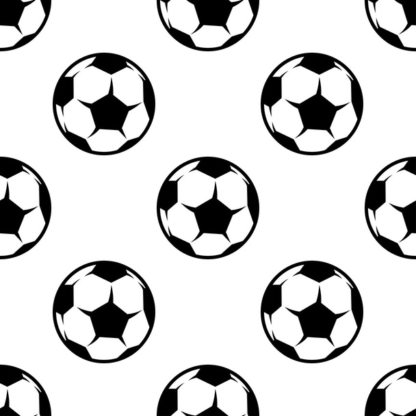 Soccer or football seamless pattern - Vector, Image