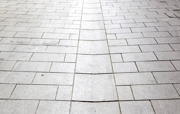 Cementová podlaha pro pěší ve městě - Fotografie, Obrázek