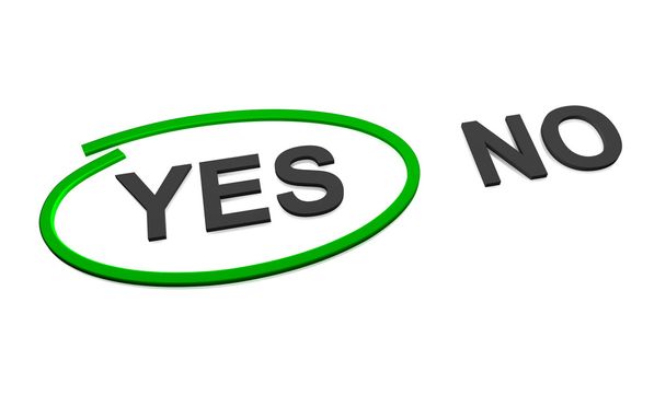 Yes or No - Photo, Image