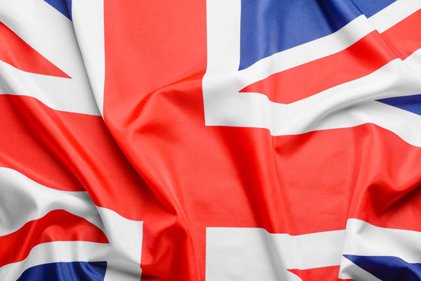 Arka plan olarak Birleşik Krallık 'ın ulusal bayrağı - Fotoğraf, Görsel