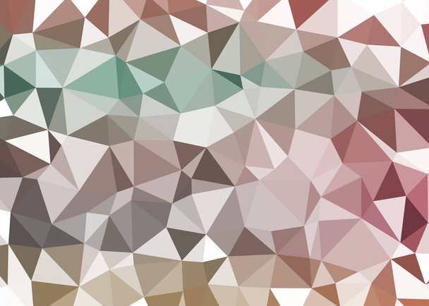 Fond de couleur abstrait avec figures géométriques convexes, illustration avec motif triangles et polygones - Vecteur, image