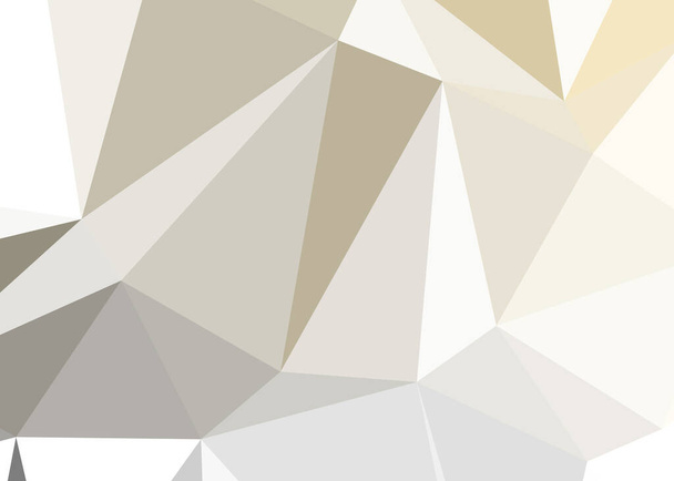 Fond de couleur abstrait avec figures géométriques convexes, illustration avec motif triangles et polygones - Vecteur, image