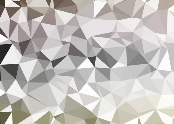 Fundo de cor abstrato com figuras geométricas convexas, ilustração com triângulos e padrão de polígonos - Vetor, Imagem