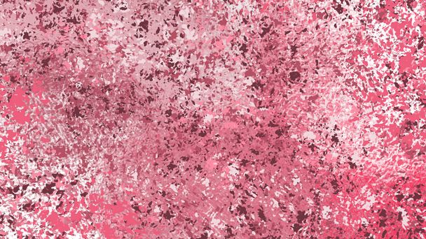 Hintergrund rosa Pinselstriche, kleine Blätter, Bruchstücke. Verschiedene Rosatöne, mit Farbe bespritzt. - Foto, Bild