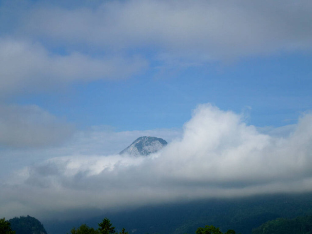 Bergwanderung Pyramidenspitze in Tirol, Österreich im Sommer - Foto, Bild