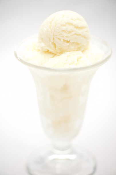 Vanilla ice cream in a glass - Valokuva, kuva