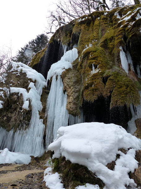 Зимой, Бавария, Германия - Фото, изображение
