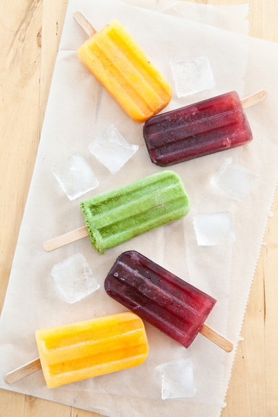Colorful popsicles  - Photo, image