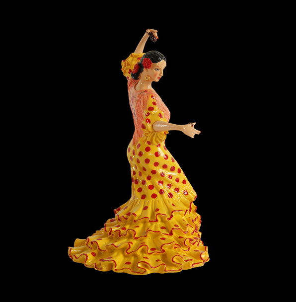 Figure of Spanish flamenco dancers - Фото, изображение