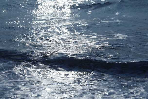Watergolven in de zee - Foto, afbeelding