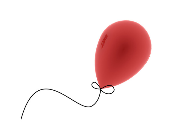 Red balloon fly - Fotó, kép