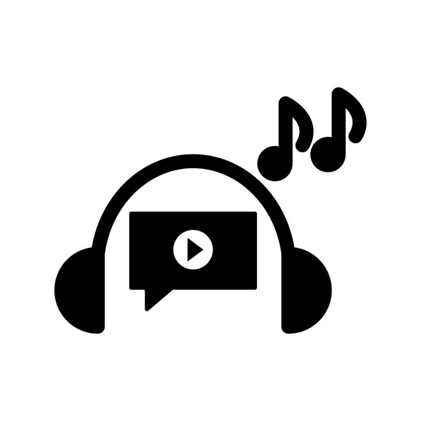 Audio Isolated Vector icon which can easily modify or edit - Vector, Image