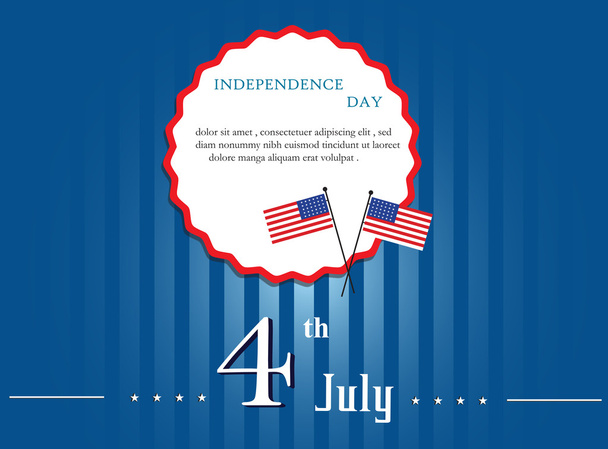 Vector independence day background - Vector, Image