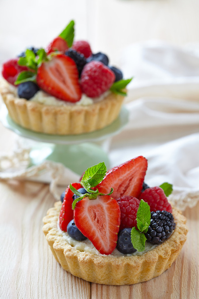 Fresh Berry Tart - Foto, Imagen