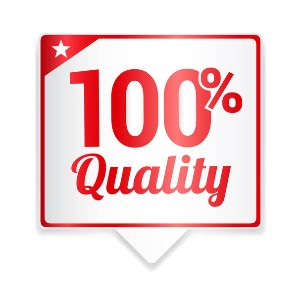 100% Quality Red Tag Vector - Wektor, obraz