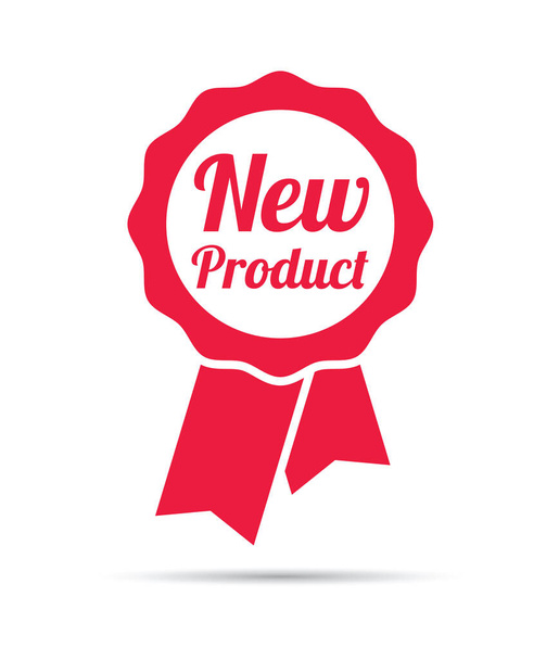 New Product Shopping Ribbon Vector - Вектор,изображение