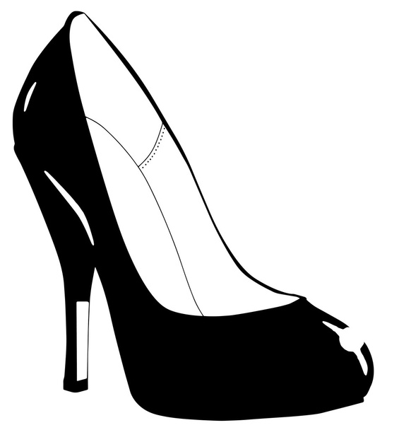 Шпилька на каблуках
 - Вектор,изображение