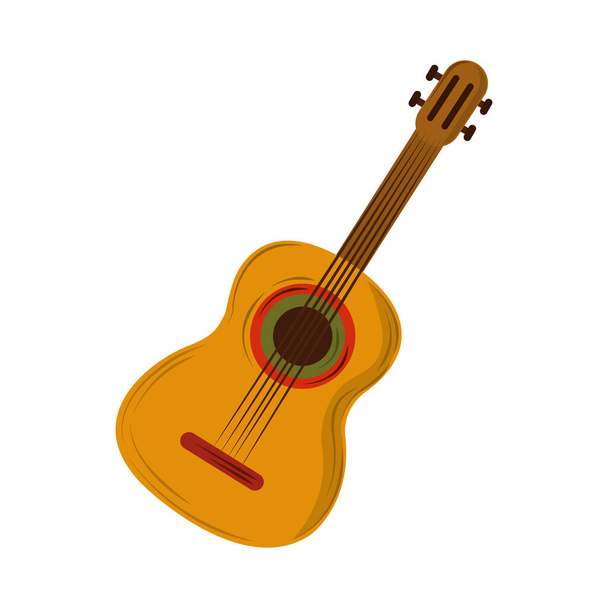 μουσικό όργανο κιθάρας - Διάνυσμα, εικόνα