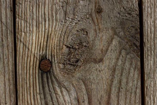 Texture en bois brillant avec des motifs naturels et un fond d'ongle rouillé pour la conception - Photo, image