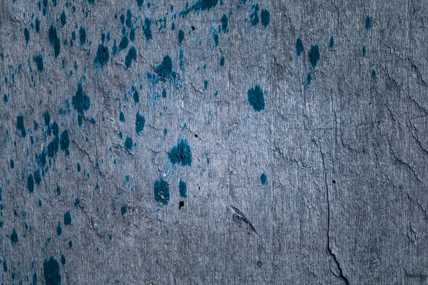 texture di legno misterioso blu con modelli di macchie di sfondo vernice per il design - Foto, immagini