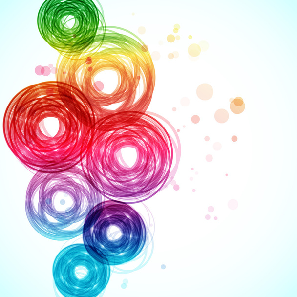 Colorful circles - Διάνυσμα, εικόνα