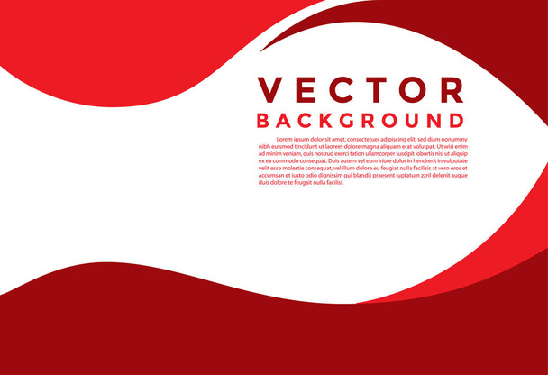Roter Hintergrund Vektor Lichteffekt Grafik für Text und Message Board Design Infografik. - Vektor, Bild