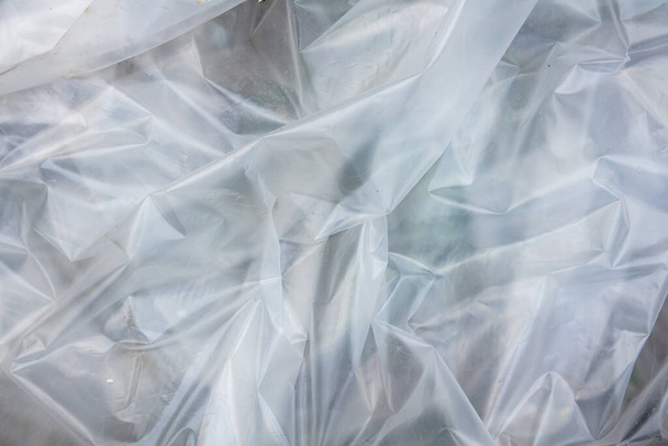 Velká bílá polyetylenová textura - Fotografie, Obrázek