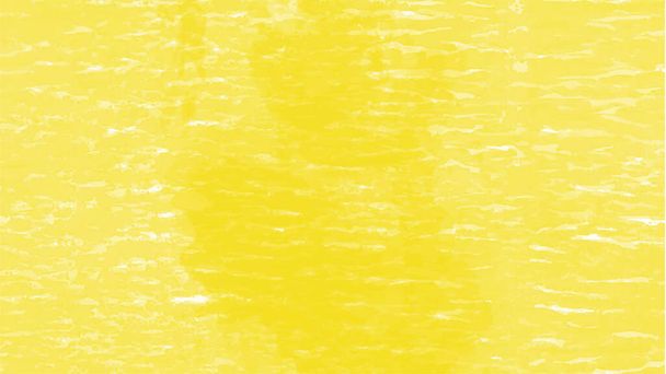 テクスチャの背景とウェブバナーのデザインのための黄色の水彩背景 - ベクター画像