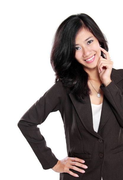 beautiful young business woman - 写真・画像