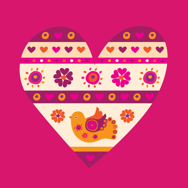 Valentines Day. Mothers day. Wedding. Vector illustration. - Vecteur, image