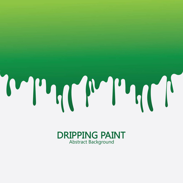 abstract background splashing dripping paint illustration - Vector, Image
