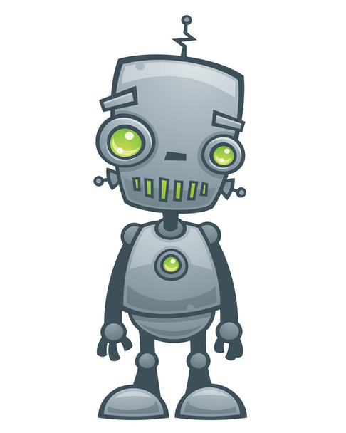 Happy Robot - Vector, Image