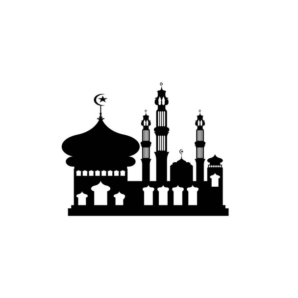 Διάνυσμα εικονιδίου τζαμιού Πρότυπο σχεδιασμού εικονογράφησης - Διάνυσμα, εικόνα
