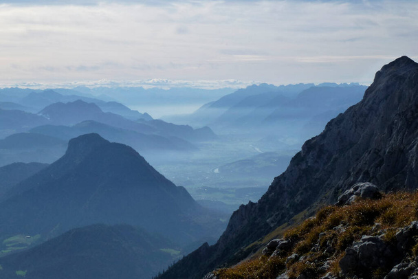 Horský přechod Hackenkopfe, Tyrolsko, Rakousko - Fotografie, Obrázek