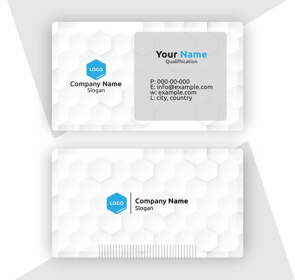Creative Abstract Business Card - Vector, Image