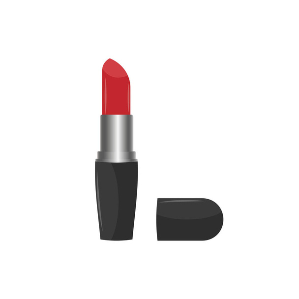 Lipstick isolated on white background. Lipstick vector illustration - Vector, Imagen