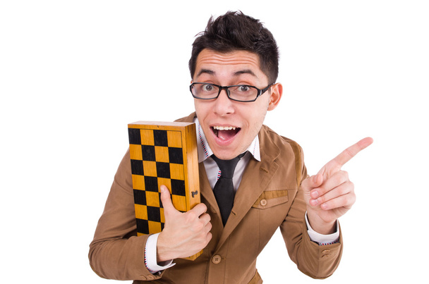 legrační šachista - Fotografie, Obrázek