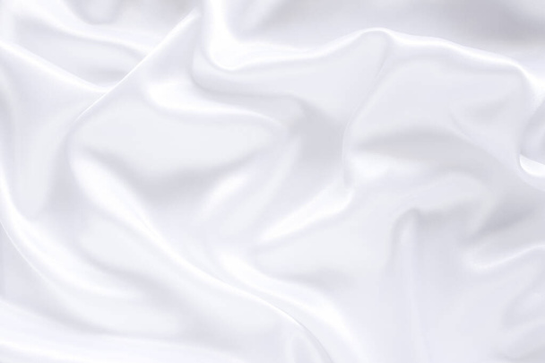 Branco pano de fundo abstrato com ondas suaves. - Foto, Imagem