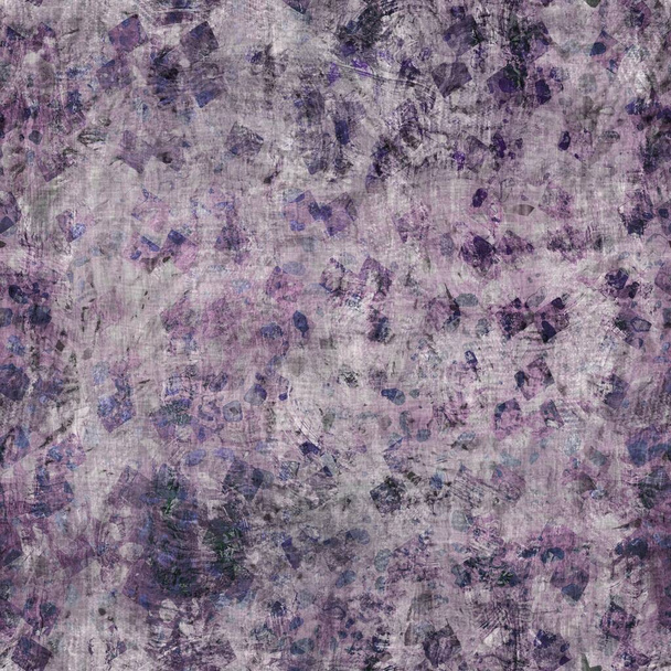 Tumma tunnelmallinen violetti ja vihreä saumaton kuvio - Valokuva, kuva