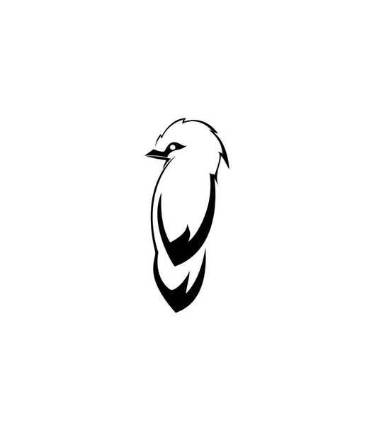 śpiew projektu logo wektora ptaka - Zdjęcie, obraz