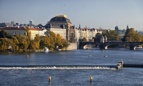 Praag, Tsjechische Republiek, het nationale theater - Foto, afbeelding