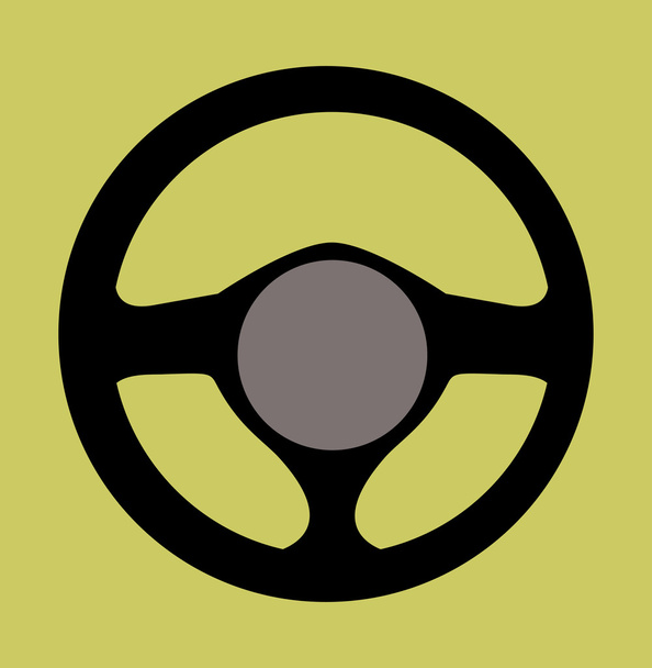 Wheel icon - Vector, afbeelding
