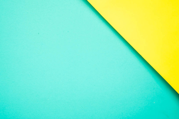 colored paper background blue green material design - Photo, image