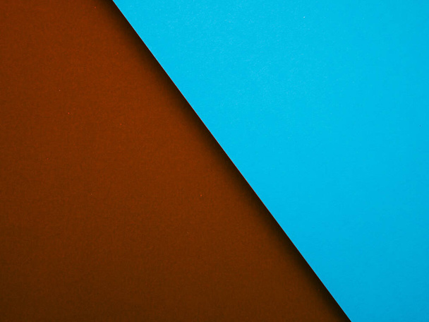 abstracto papel de color fondo azul - Foto, Imagen