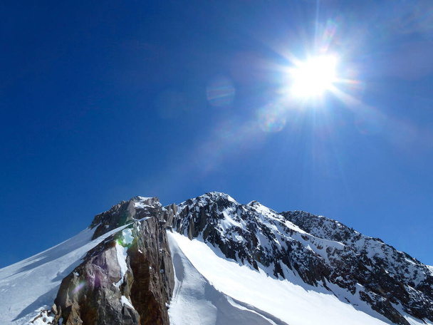 Wilder Pfaff mountain, περιοδεία σκι, Τιρόλο, Αυστρία - Φωτογραφία, εικόνα
