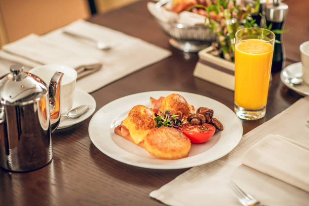 Picture of delicious breakfast on the table - Fotografie, Obrázek